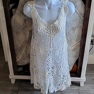 Pretty Angel crochet Top Med